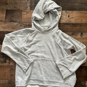 ATHLETA Hoodie Women's M Swing Sweatshirt French Terry Pique Gray Grey #211387